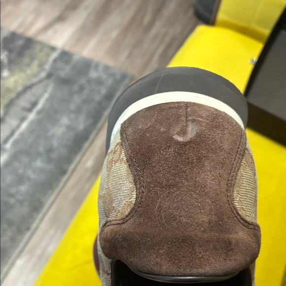 Authentic used Gucci Beige and Brown Men's Shoes. - Picture 6 of 14